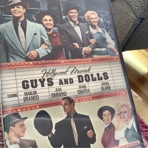 Guys and Dolls DVD Movie Cover - Classic Musical